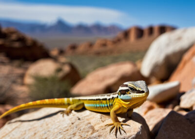 Collared Lizard habitat