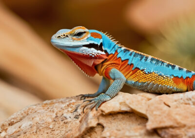 Collared Lizard habitat