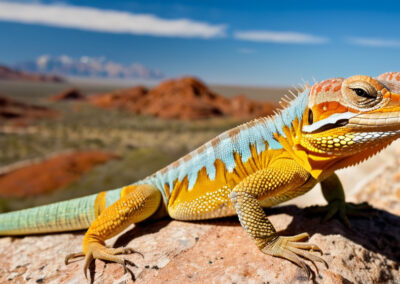 Collared Lizard habitat