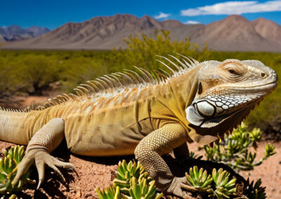 Desert Iguana habitat