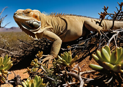 Desert Iguana habitat