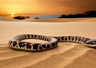 Desert Massasauga Snake habitat