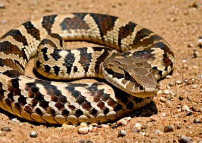 Desert Massasauga Snake looks