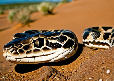 Desert Massasauga Snake looks