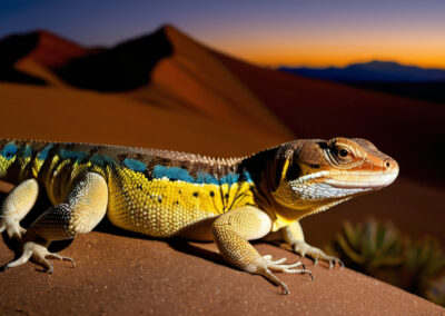 Desert Night Lizard habitat