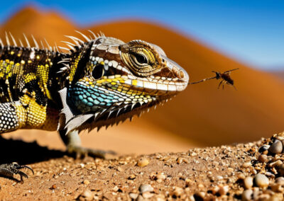 Desert Spiny Lizard diet