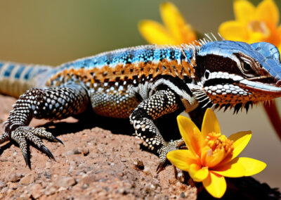 Desert Spiny Lizard diet