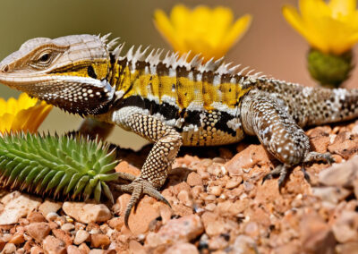 Desert Spiny Lizard diet