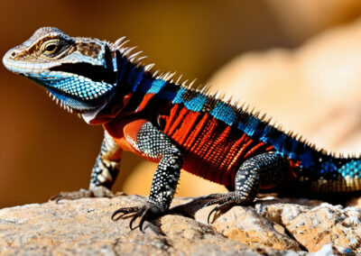 Desert Spiny Lizard habitat