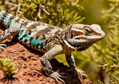 Desert Spiny Lizard habitat