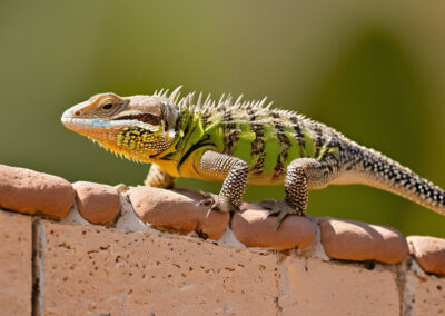 Desert Spiny Lizard habitat