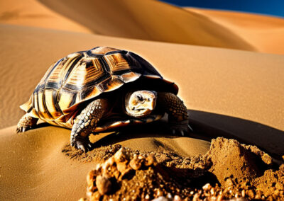 Desert Tortoise burrows