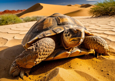 Desert Tortoise burrows