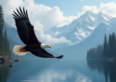 American Bald Eagle Wingspan