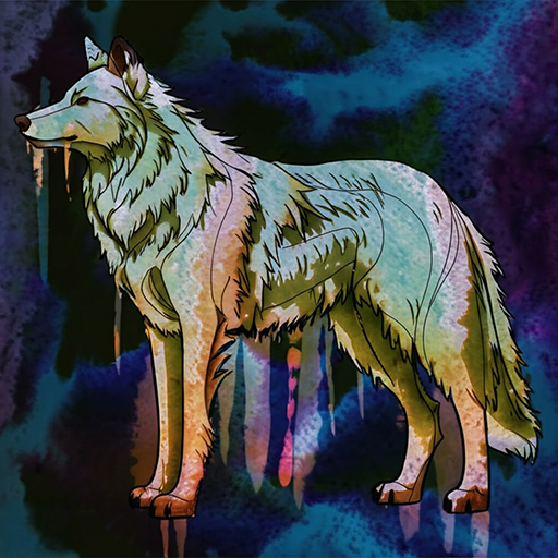 Wolf Suggested coloring