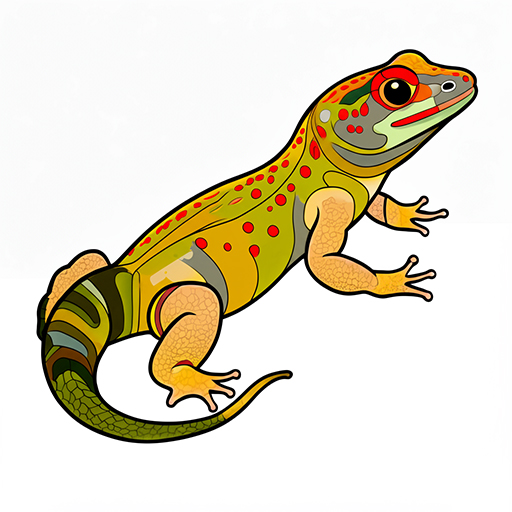 Salamander Suggested coloring