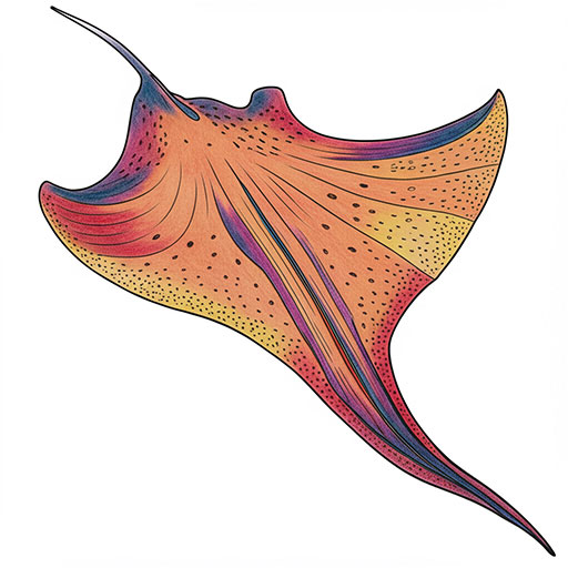 A Stingray Suggested coloring