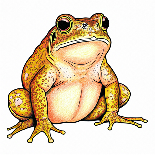Toad Suggested coloring