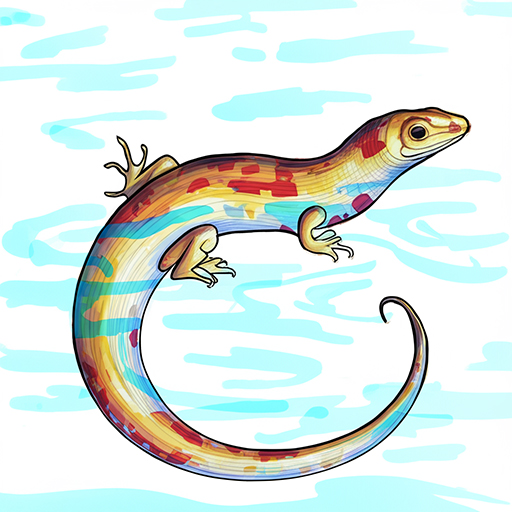 Caecilian Suggested coloring
