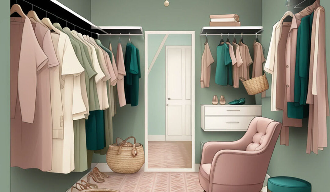 A Chic Walk-In Closet