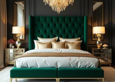 Velvet Glam Bedroom