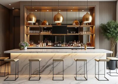 Modern Marble Bar