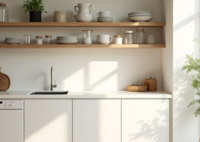 Soft Minimalism Kitchen