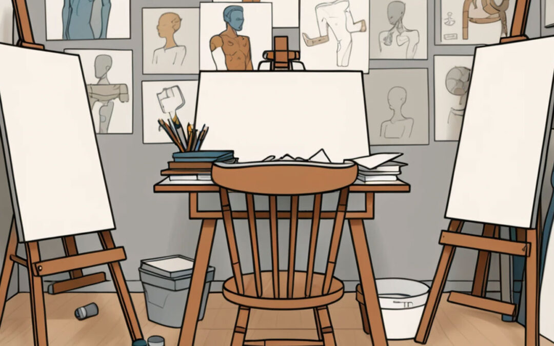 A Colorful Art Studio