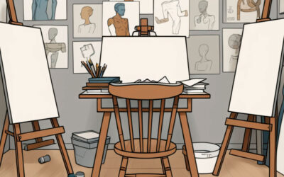 A Colorful Art Studio