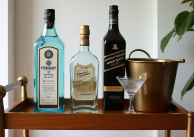 Mid-Century Modern Bar Cart