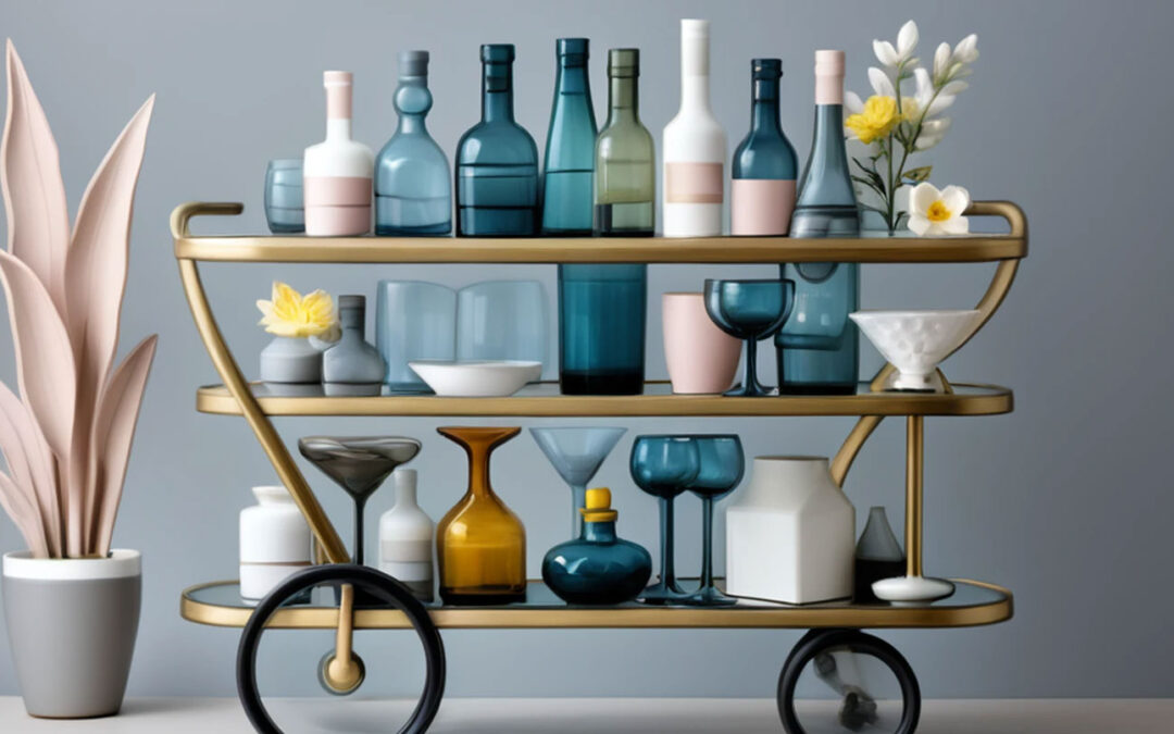 A Stylish Bar Cart