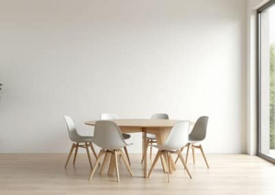 Scandinavian-Inspired Dining Space