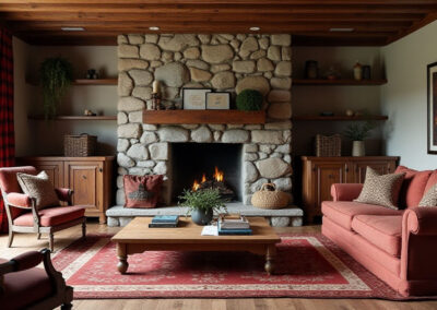 Rustic Chic Living Room