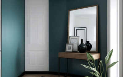 A Vibrant Entryway