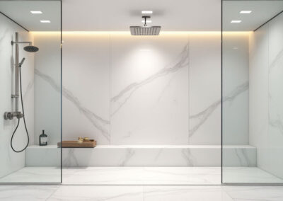 Spa-Inspired Walk-In Shower