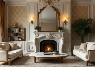 Formal European Living Room