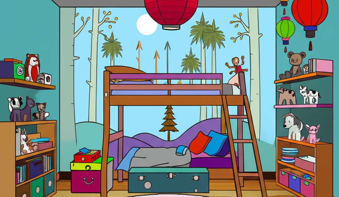 A Vibrant Kids’ Playroom