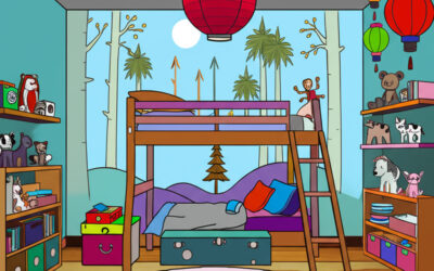 A Vibrant Kids’ Playroom