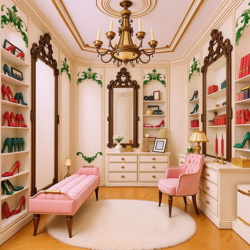 High-end Dressing - Suggested coloring
