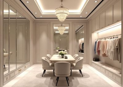 Cozy Neutral Closet