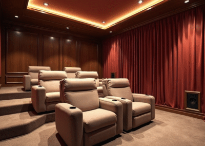 Minimalist Media Lounge