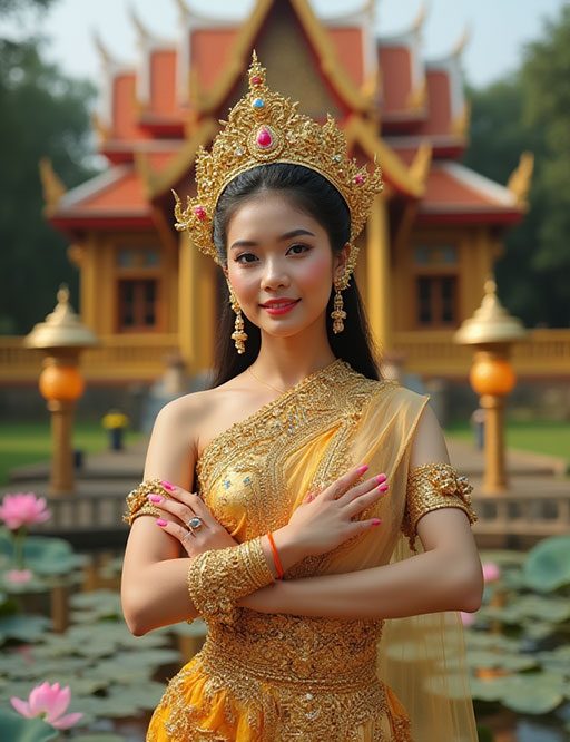 A beautiful Thai girl
