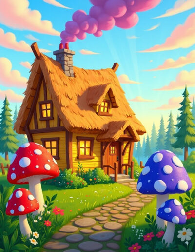 The Gigantic Mushrooms