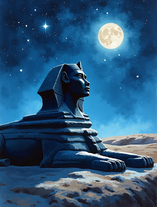 Sphinx in the Moonlight
