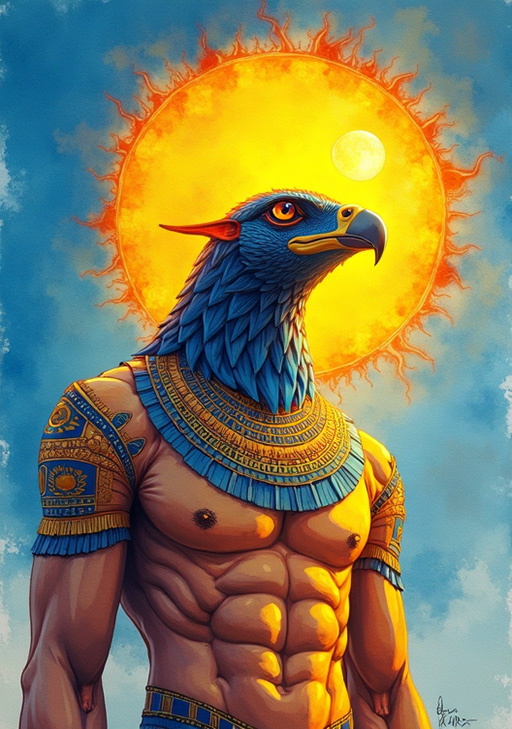 The Majestic Eagle God, Horus