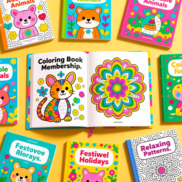 Coloring Books Membership